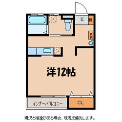 伊那北駅 徒歩37分 2階の物件間取画像